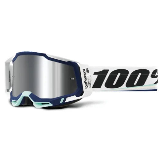 100 Percent Racecraft 2 MTB Goggles Arsham/Mirror Silver Flash Lens