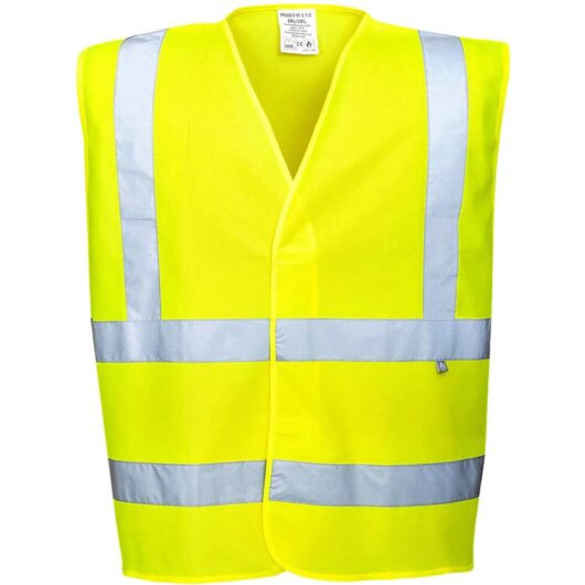 BizFlame Hi Vis Flame Retardant Treated Vest