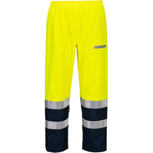 Bizflame Rain Hi Vis Waterproof Light Arc Trousers