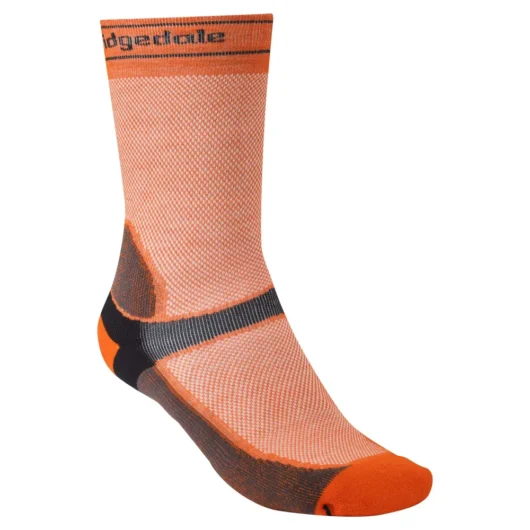 Bridgedale Summer Weight T2 Coolmax Sport MTB Socks Orange/Grey