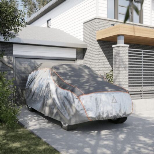 Car Cover for suv Hail Protection Full m Grey and Silver Vidaxl Silver