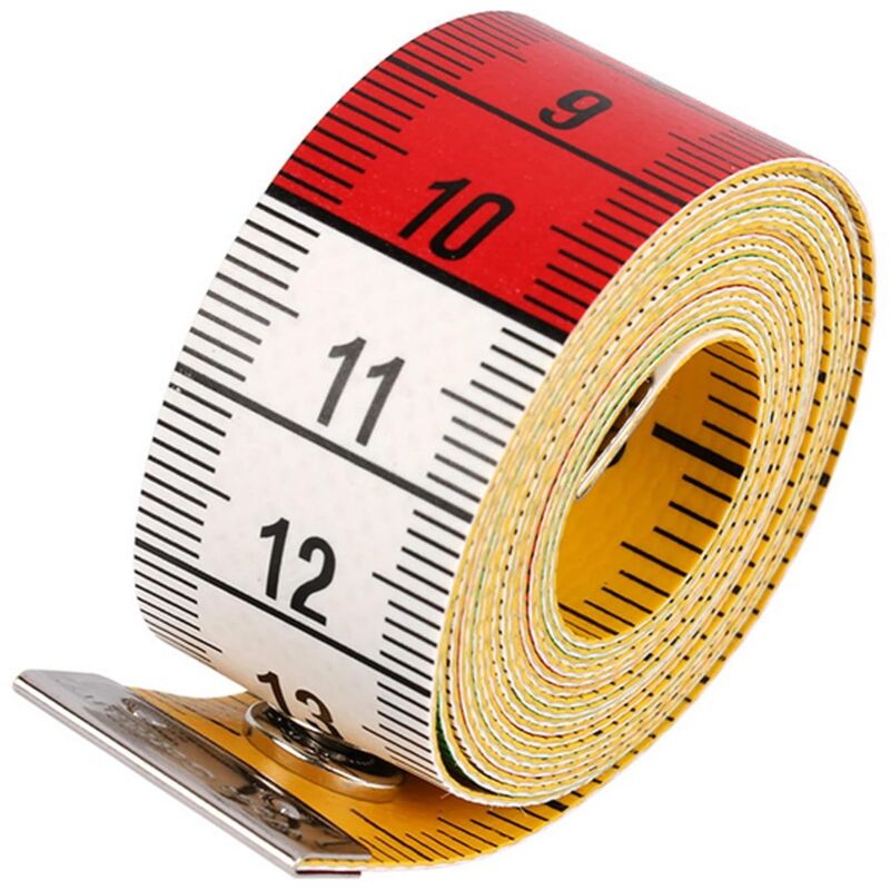Double Sided Tailor Tape Measures, Soft Dressmaker Tape Measure 1.5m 60 Inch Tailor Dressmaker Fabric Ruler (1 Piece)