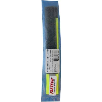 FASTECH® F102-25-380R Hook-and-loop tape with reflector, sew-on Hook and loop pad (L x W) 380 mm x 25 mm Neon yellow 1 pc(s)