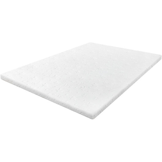 Lavio Double Mattress Topper 5cm Memory Foam Bamboo Charcoal Washable Non Slip