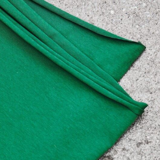 Mind The MAKER Cotton Single Jersey Stretch Knit Fabric Jolly Green