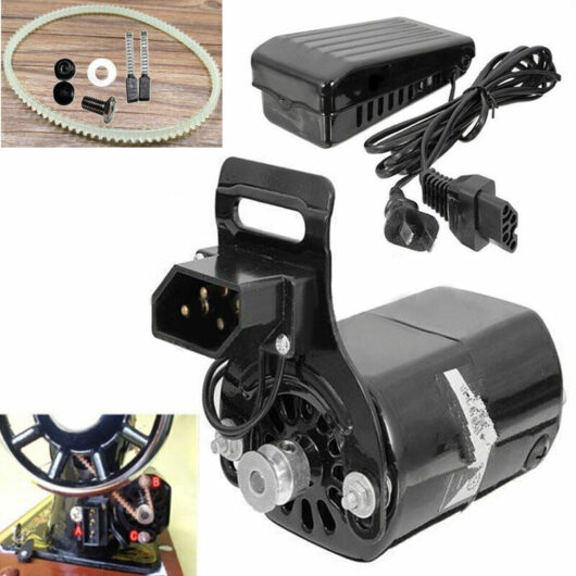 [NEVER USED] 180W 220V Sewing Machine Motor - 10,000 RPM Speed - Low Energy Consumption - Quiet Operation