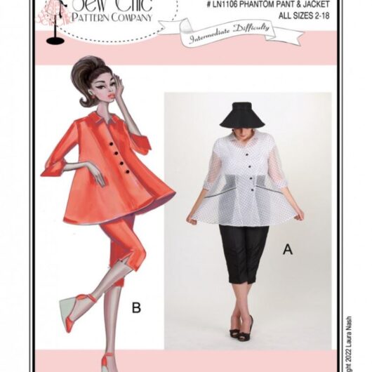 Sew Chic Paper Sewing Pattern Phantom Jacket & Pants