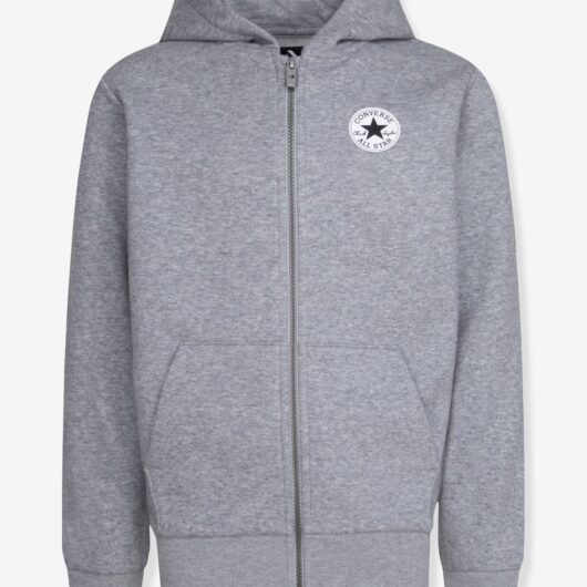 Zipped Jacket by CONVERSE grey