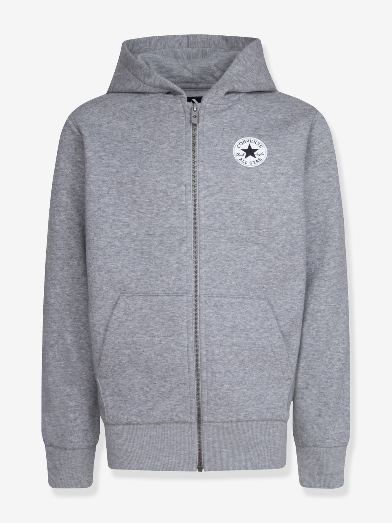 Zipped Jacket by CONVERSE grey
